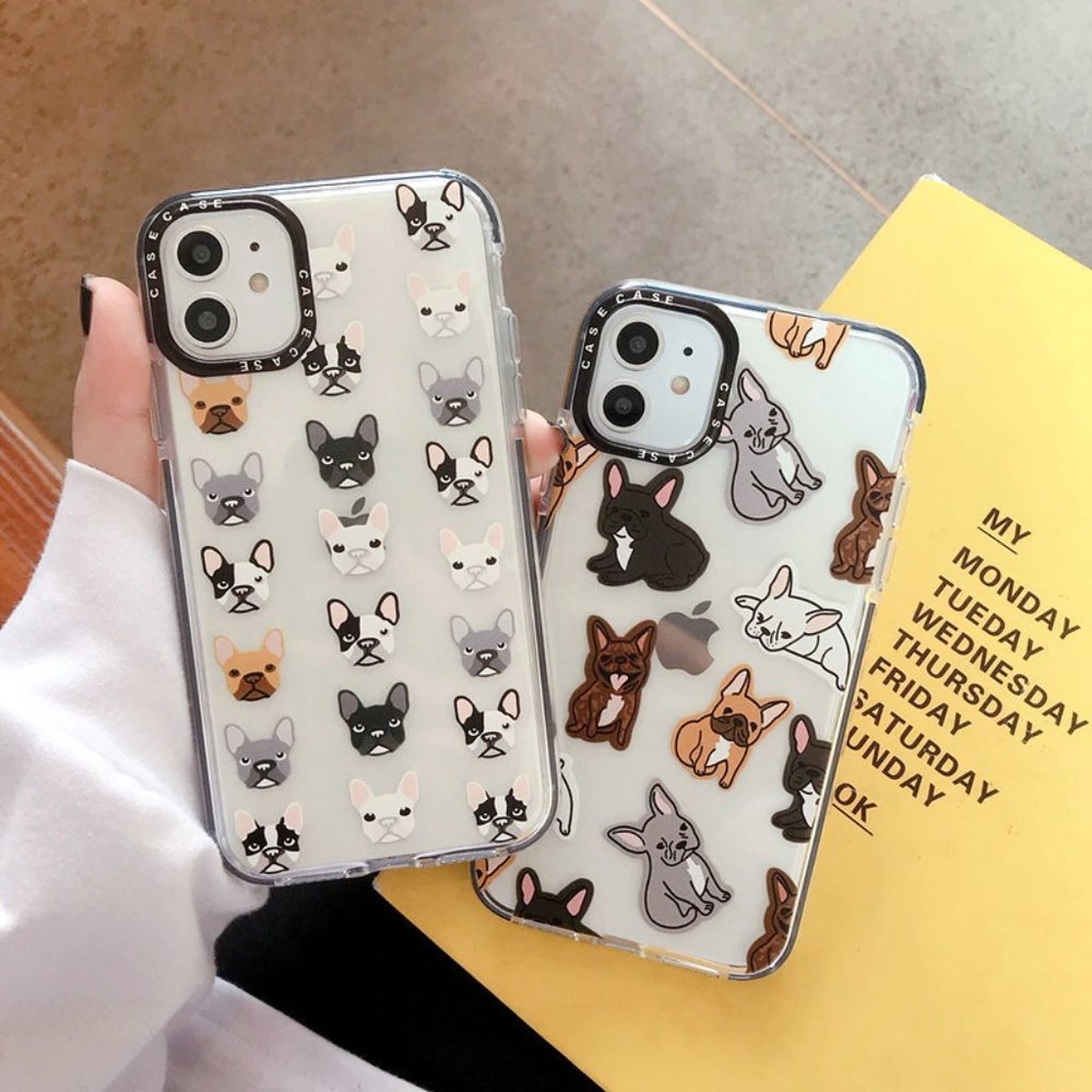 NEW iPhone 11/Pro/Max/XS/XR/8/Plus Bulldog case - Picture 2 of 5